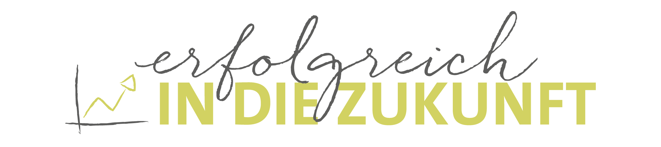 Logo mit dem Schriftzug erfolgreich in die Zukunft